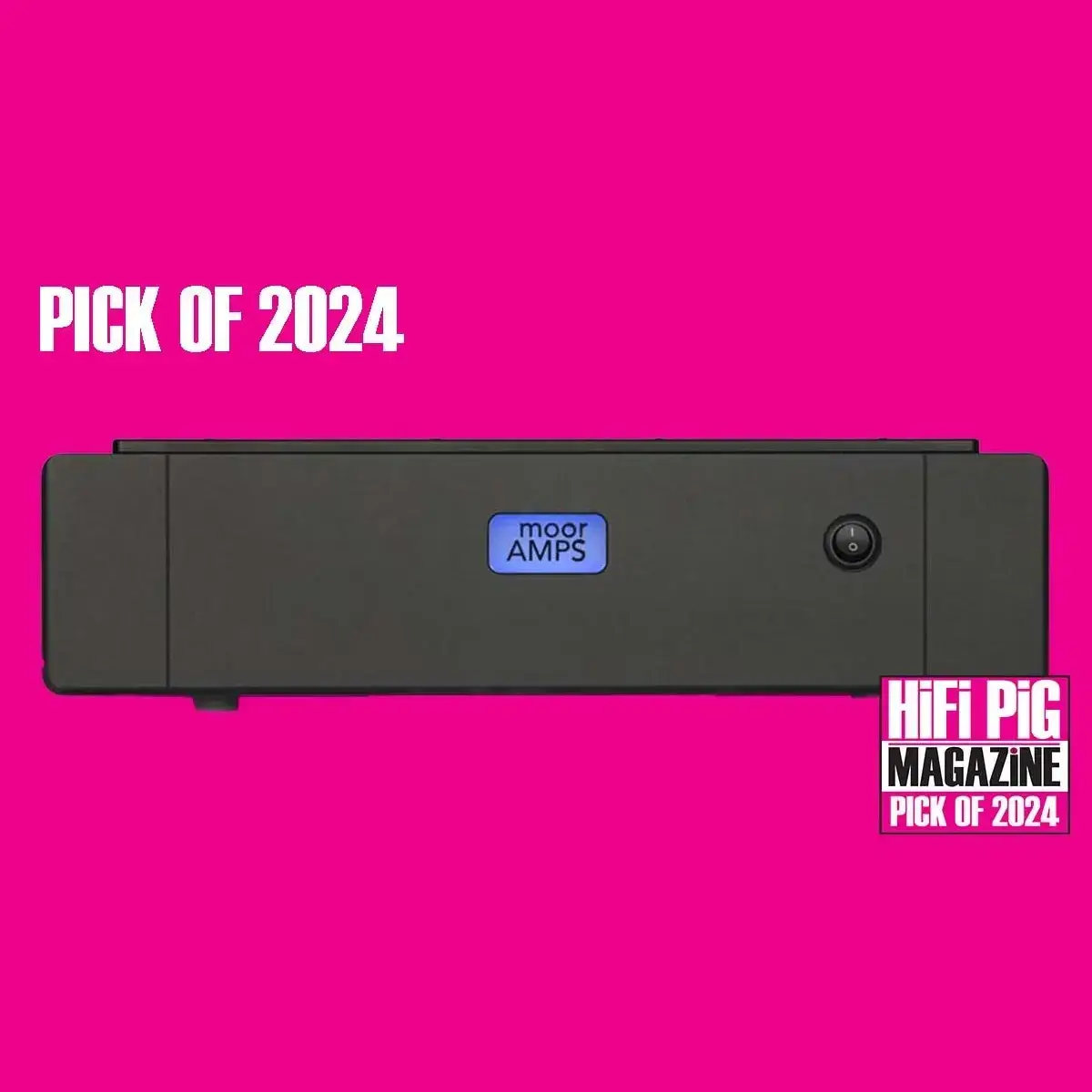 Moor Amps feature in HiFi Pigs 2024 Picks