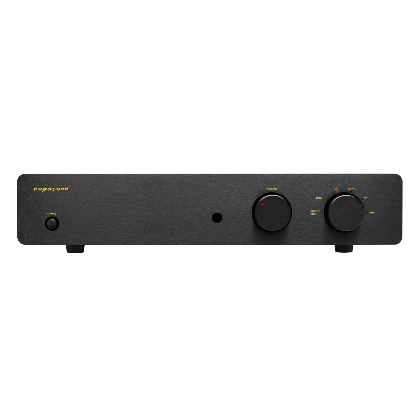 Exposure 2510 Integrated Amplifier front black