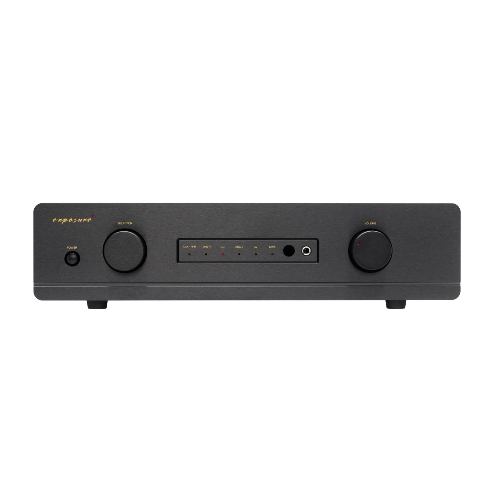 Exposure 3510 Integrated Amplifier front black