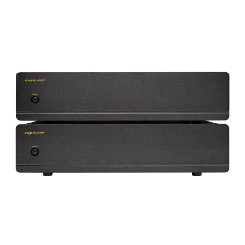 Exposure 3510 Mono Amplifier front black