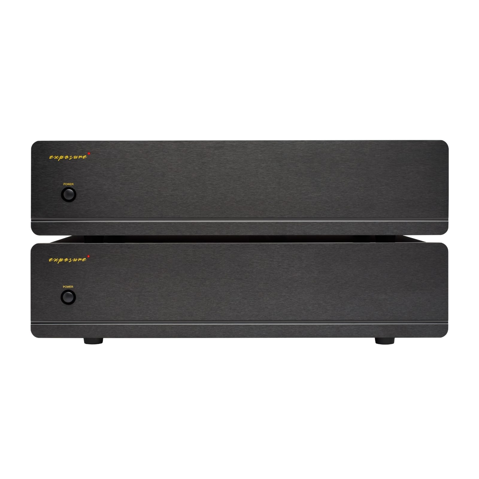 Exposure 3510 Mono Amplifier front black