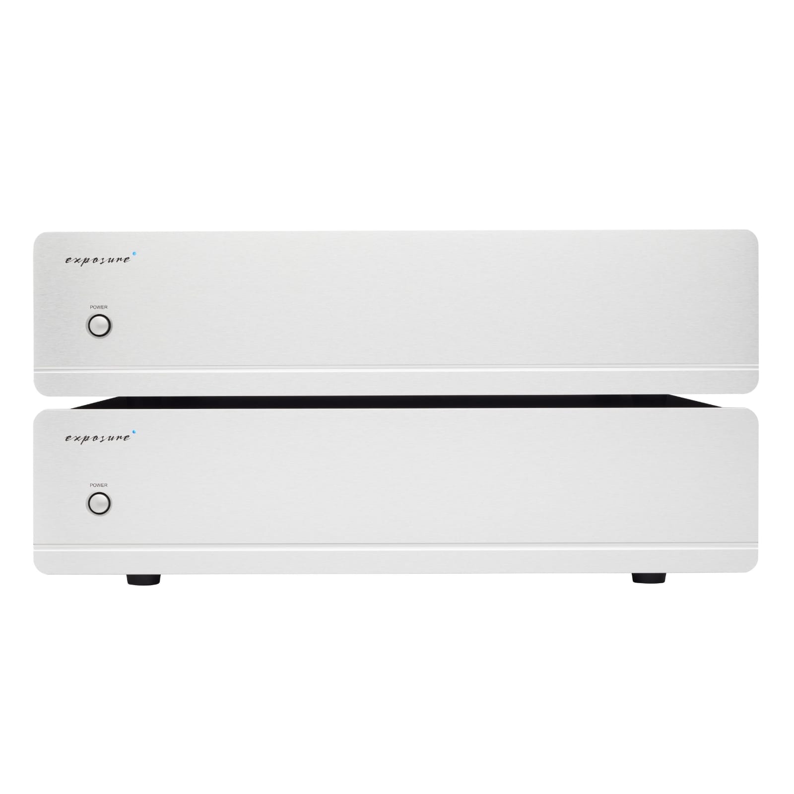 Exposure 3510 Mono Amplifier front silver