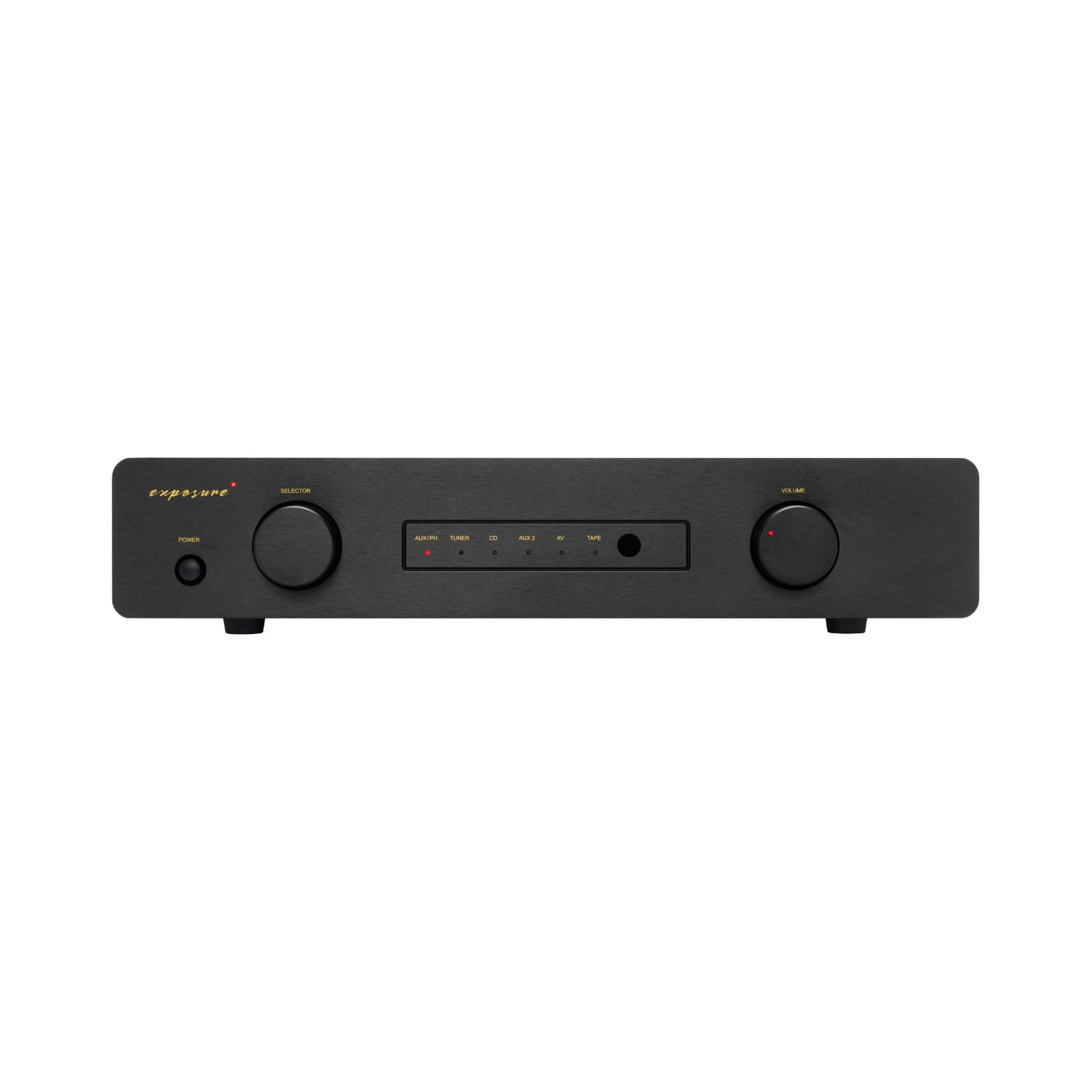 Exposure 3510 Pre Amplifier front black