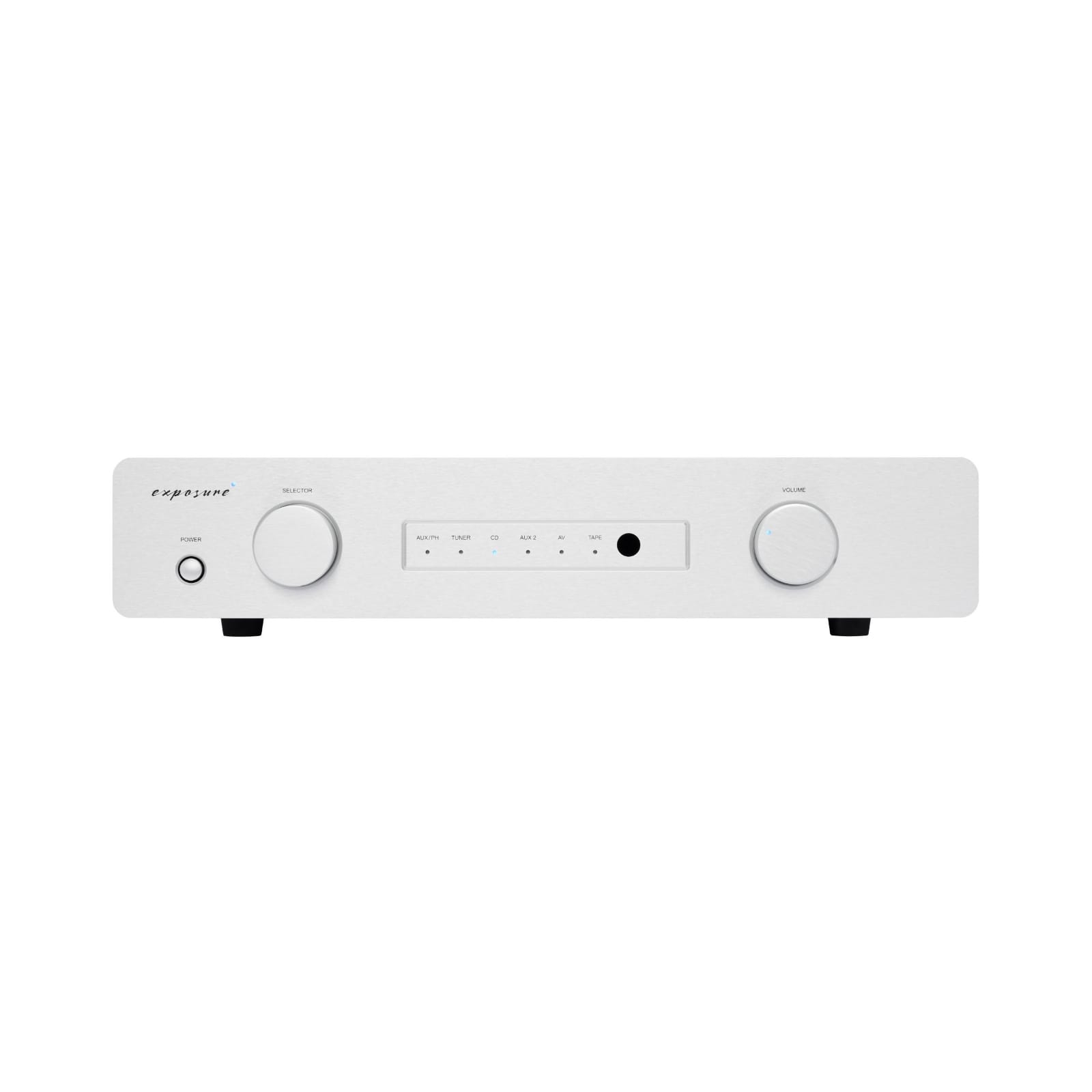 Exposure 3510 Pre Amplifier front silver